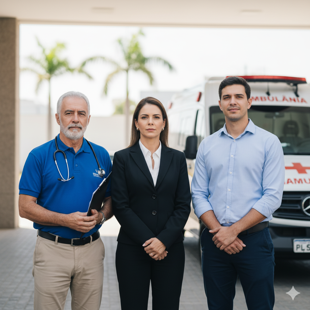 Resgate seguro e profissional da SV Internações